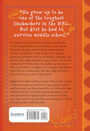 The Middle School Rules of Brian Urlacher - interior image