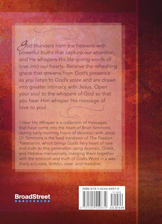 I Hear His Whisper - interior image