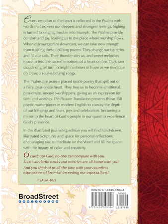 Psalms Poetry on Fire - interior image