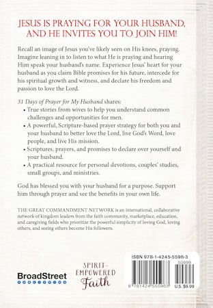 31 Days of Prayer for My Husband - interior image