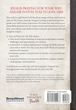 31 Days of Prayer for My Wife - interior image