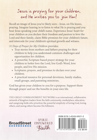 31 Days of Prayer for My Children - interior image
