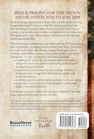 31 Days of Prayer for My Nation - interior image