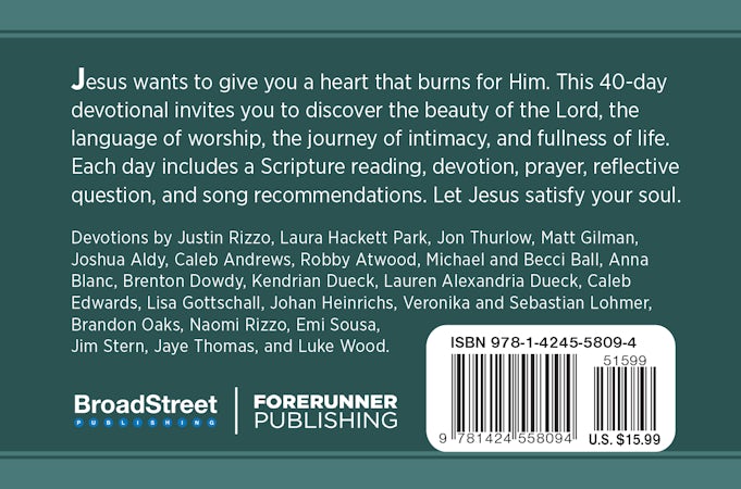 Satisfy My Soul - interior image