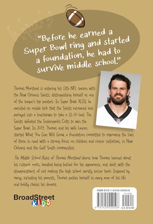 The Middle School Rules of Thomas Morstead - interior image