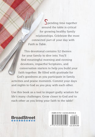 Faith to Table - interior image