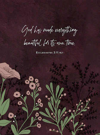 All Things Beautiful Ziparound Devotional - interior image