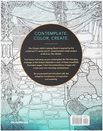 The Chosen Adult Coloring Book - interior image