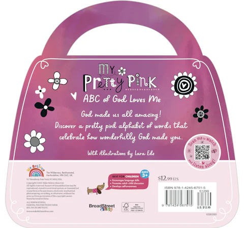 My Pretty Pink ABC of God Loves Me - interior image