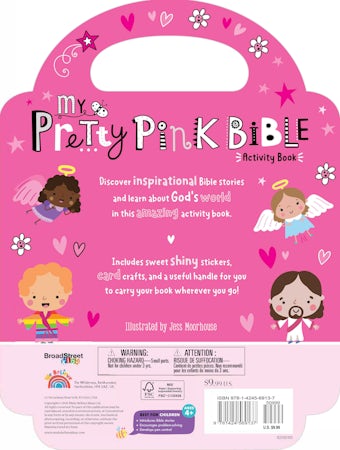 My Pretty Pink Bible Activity Book - interior image