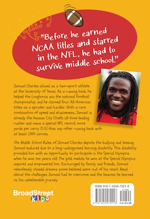 The Middle School Rules of Jamaal Charles - interior image