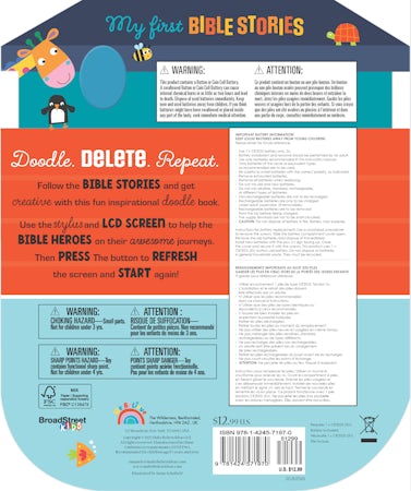 Doodle Delete Repeat – My First Bible Stories - interior image