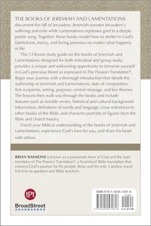 TPT The Books of Jeremiah and Lamentations - interior image