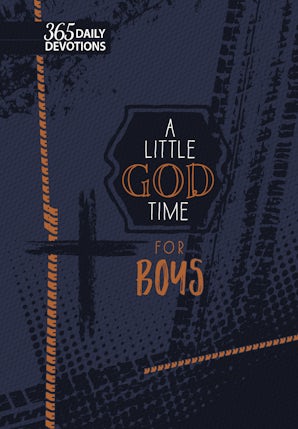 A Little God Time for Boys faux leather gift edition
