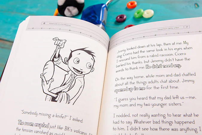 Adventures of a Kid Magician - interior image