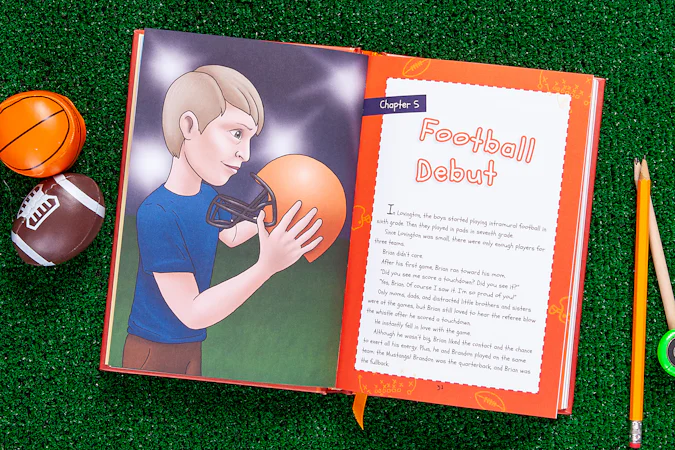 The Middle School Rules of Brian Urlacher - interior image