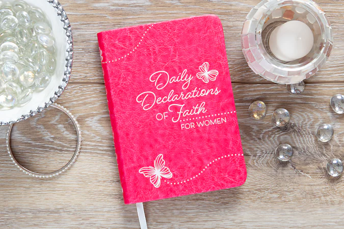 Daily Declarations of Faith - interior image