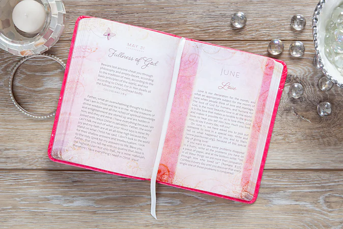 Daily Declarations of Faith - interior image