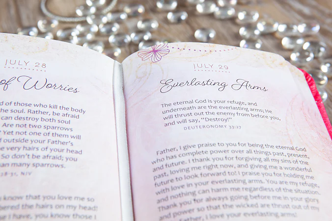 Daily Declarations of Faith - interior image