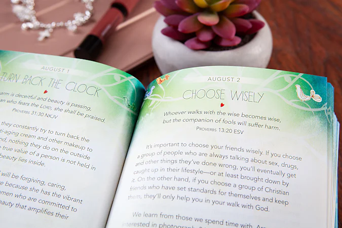 A Little God Time for Teens - interior image