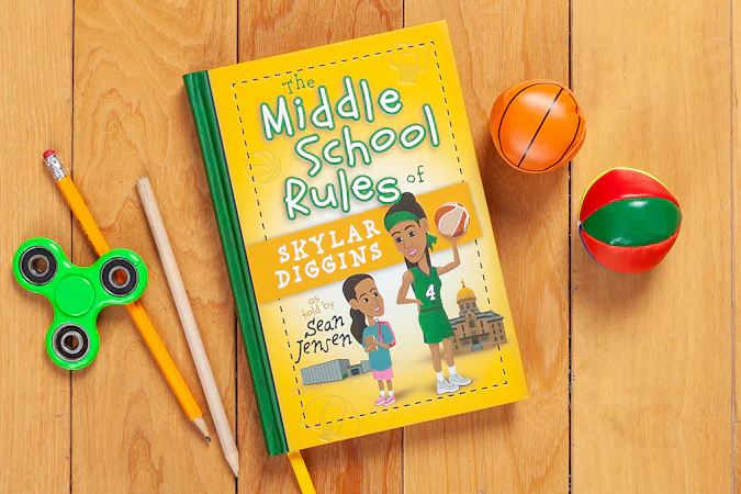 The Middle School Rules of Skylar Diggins - interior image