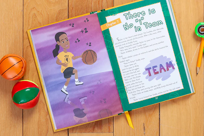 The Middle School Rules of Skylar Diggins - interior image