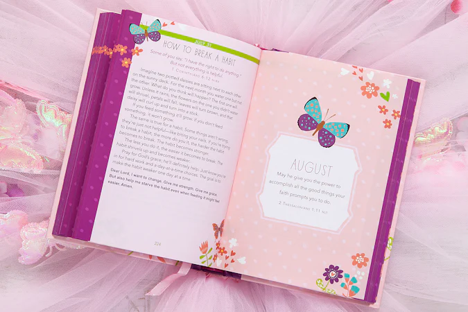 A Little God Time for Girls - interior image