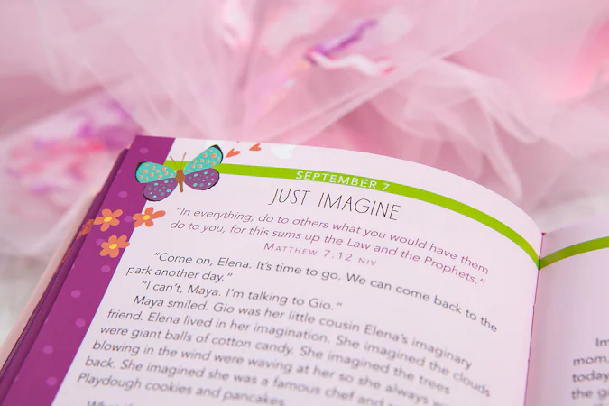 A Little God Time for Girls - interior image