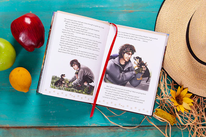 Ruby the Foster Dog - interior image