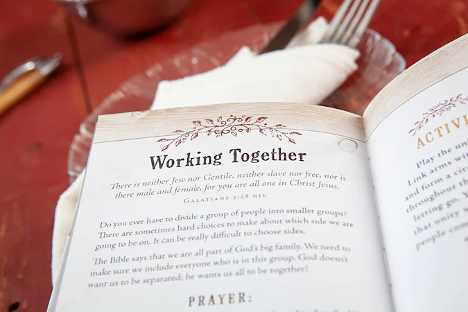 Dinnertime Devotions - interior image