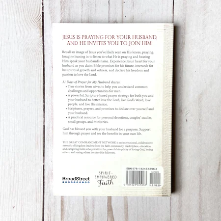 31 Days of Prayer for My Husband - interior image