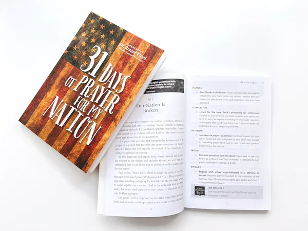 31 Days of Prayer for My Nation - interior image