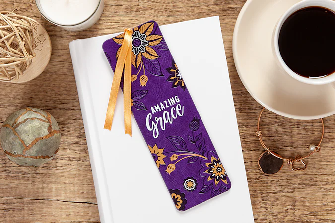 Amazing Grace Bookmark - interior image