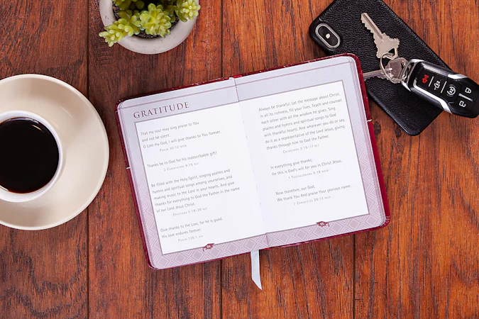 Bible Promises for Graduates (Raspberry) - interior image