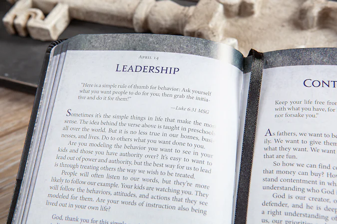 Strong and Courageous - interior image