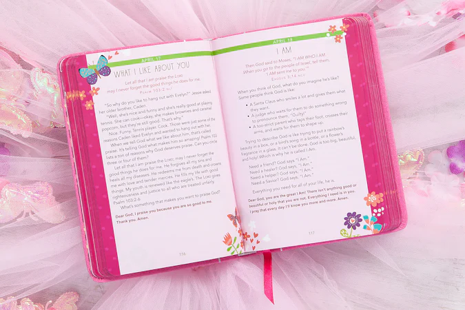 A Little God Time for Girls - interior image