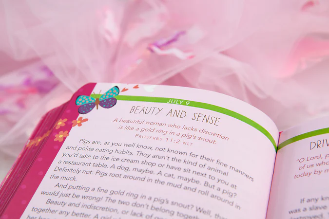 A Little God Time for Girls - interior image