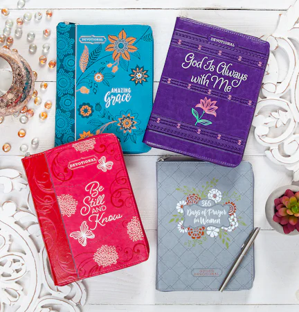 Amazing Grace ziparound devotional - interior image