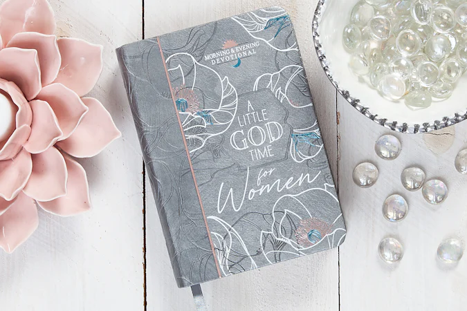 A Little God Time for Women Morning & Evening Devotional - interior image