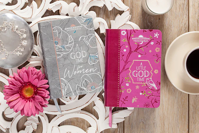 A Little God Time for Women Morning & Evening Devotional - interior image