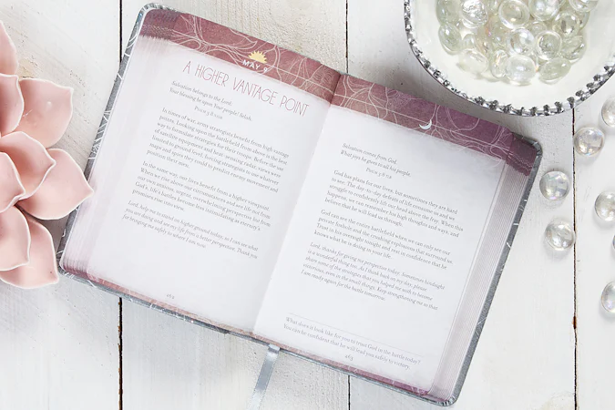 A Little God Time for Women Morning & Evening Devotional - interior image