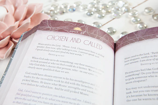 A Little God Time for Women Morning & Evening Devotional - interior image