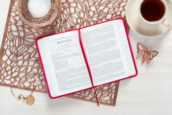 The Passion Translation New Testament (2020 Edition) Compact Fuchsia - interior image