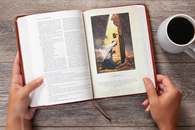 The Passion Translation New Testament Masterpiece Edition - interior image