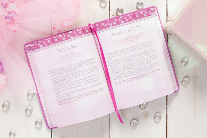 A Little God Time for Girls - interior image