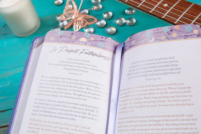 365 Days of Prayer and Praise - interior image