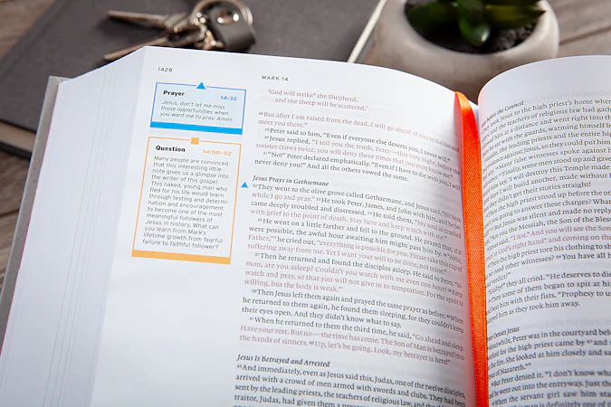 Make a Difference Youth Bible (NLT) - interior image