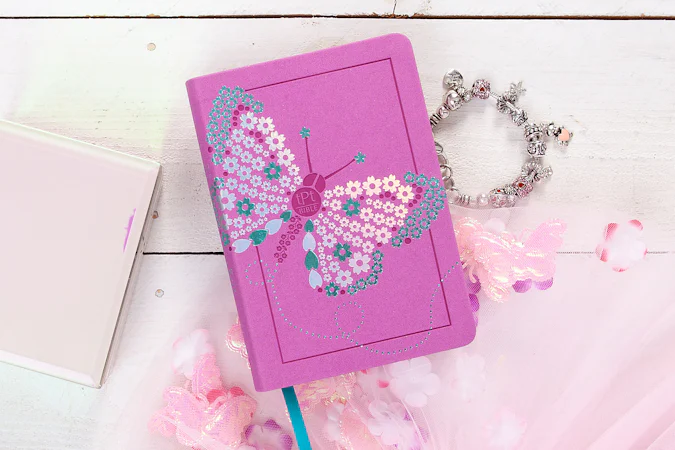 The Passion Translation New Testament (2020 Edition) Youth Girls Butterfly - interior image