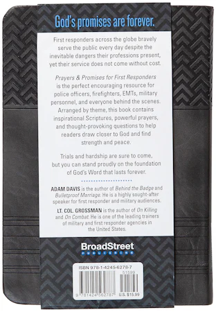 Prayers & Promises for First Responders - interior image