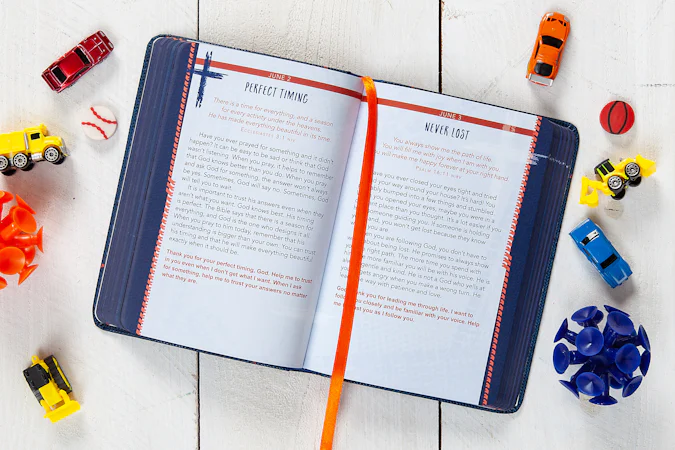 A Little God Time for Boys (gift edition) - interior image